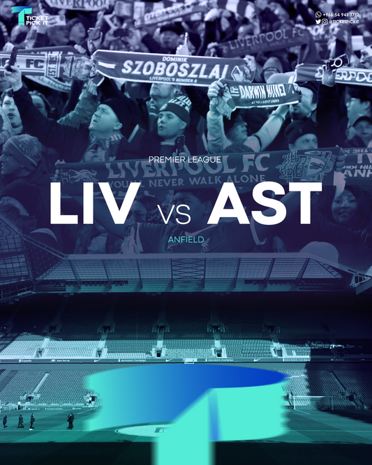 Liverpool FC vs Aston Villa FC Tickets - Sat 09 Nov 2024