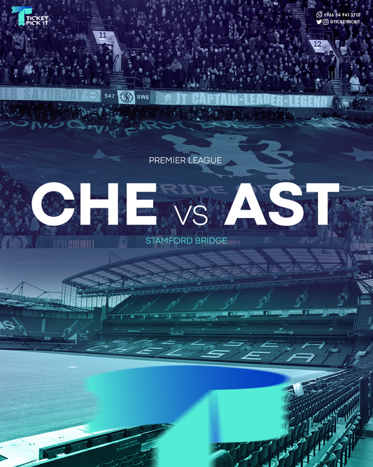 Chelsea FC vs Aston Villa FC Tickets - Sun 30 Nov 2024