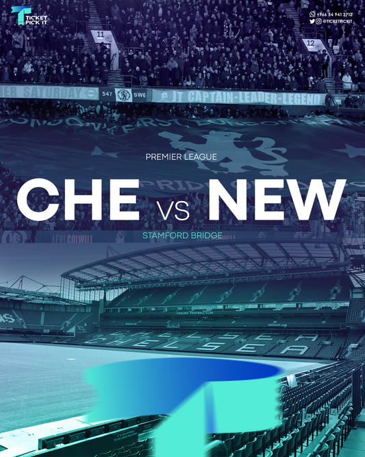 Chelsea FC vs Newcastle FC Tickets - Sun 27 Oct 2024