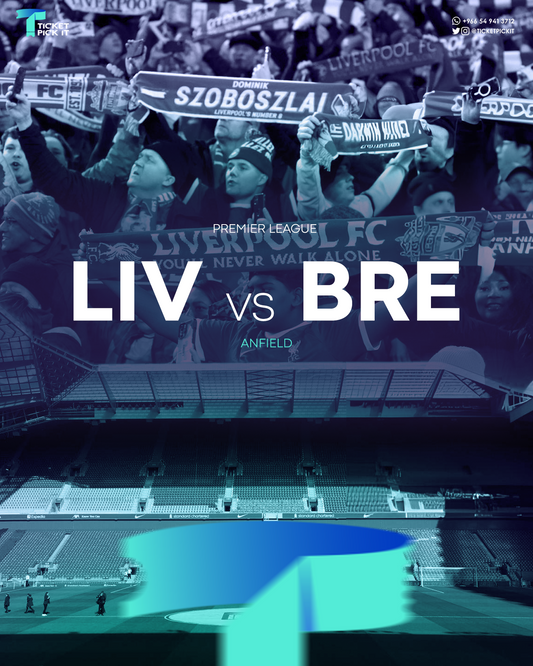 Liverpool FC vs Brentford FC Tickets - Sun 25 Aug 2024