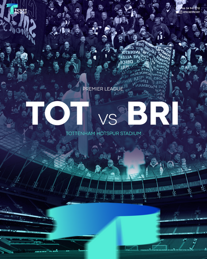 Tottenham Hotspur vs Brighton FC Tickets - Sun 25 May 2025