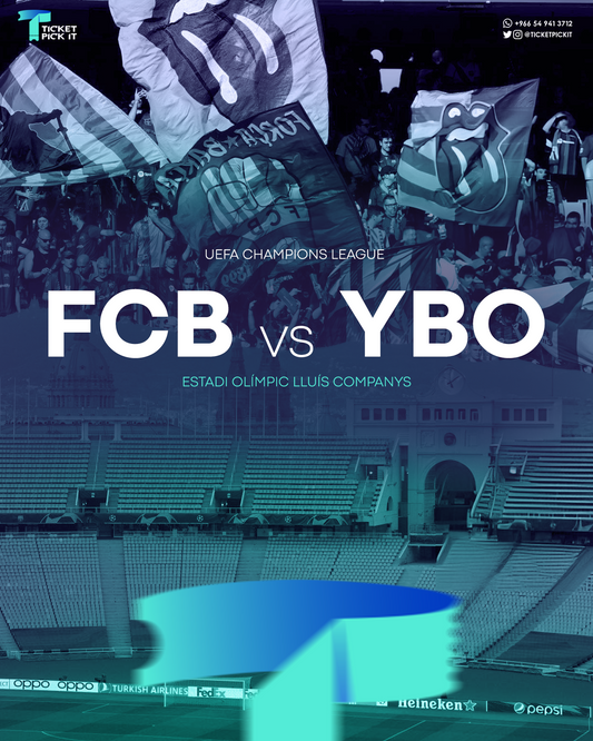 FC Barcelona vs Young Boys - Group Stage Tickets - Tue 01 Oct 2024