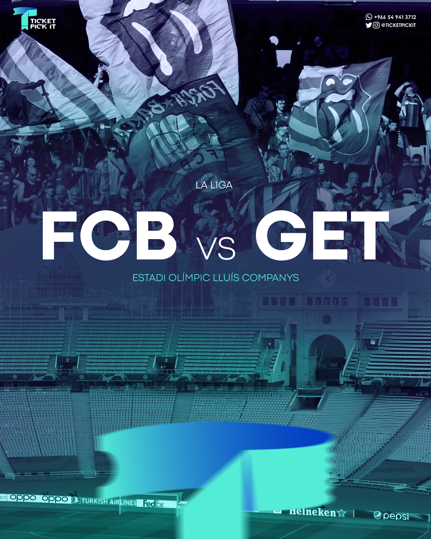 FC Barcelona vs Getafe CF Tickets - Wed 25 Sep 2024