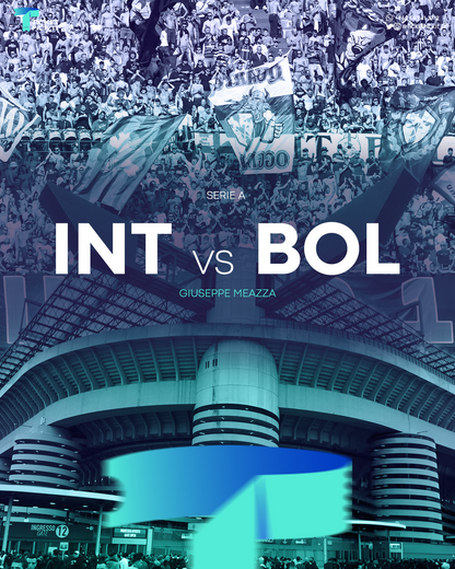 Inter Milan vs Bologna - WED 15 JAN 2025